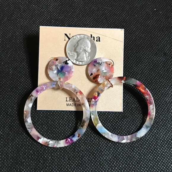 Natasha colorful earrings - Picture 7 of 7